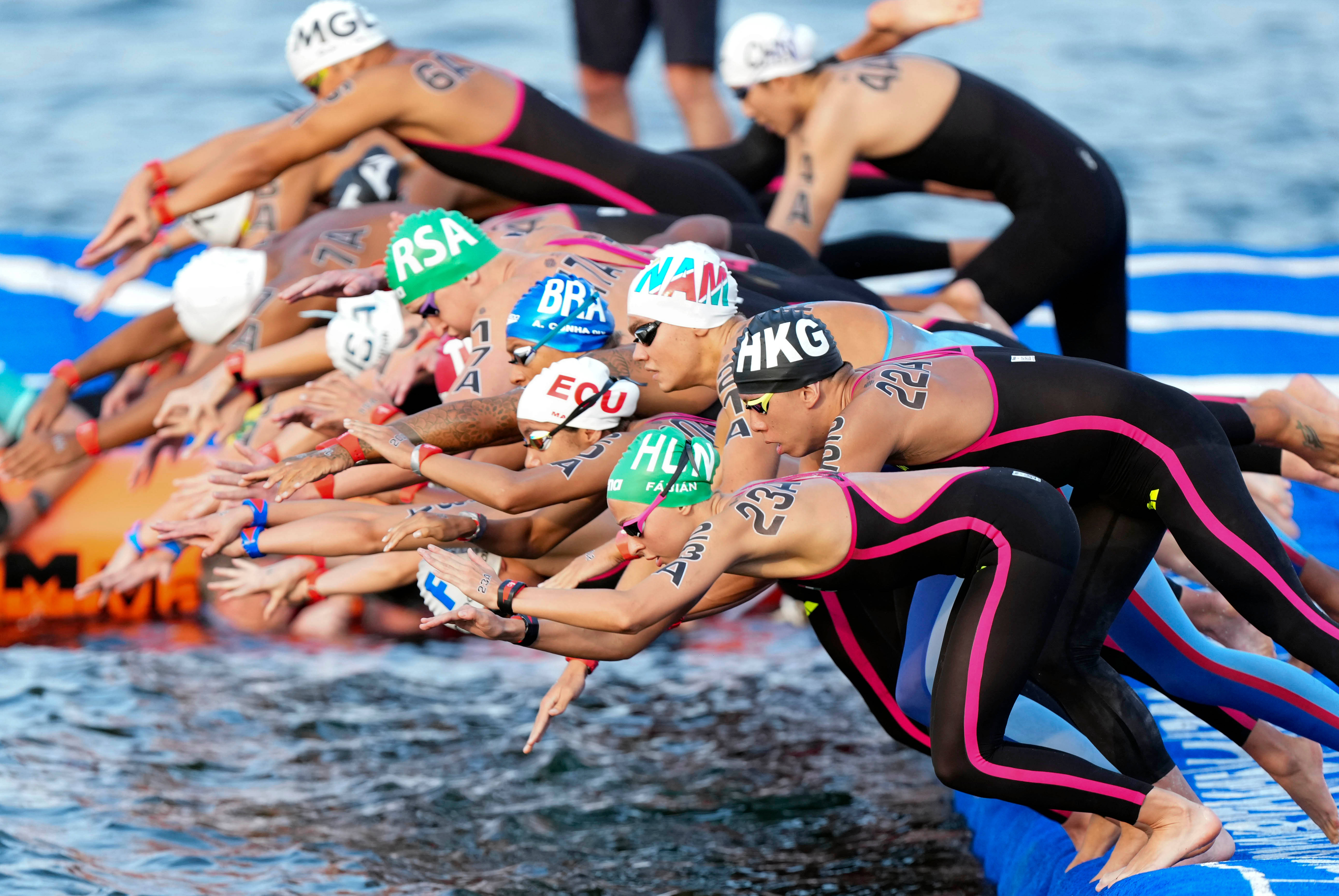 神仙对局！游泳比赛过程堪比大片